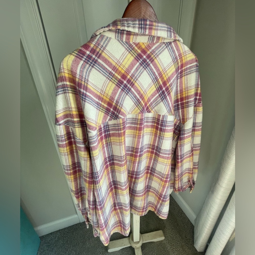 Ninexis Flannel Plaid Jacket. Size 3XL. Excellent condition. - Picture 7 of 11